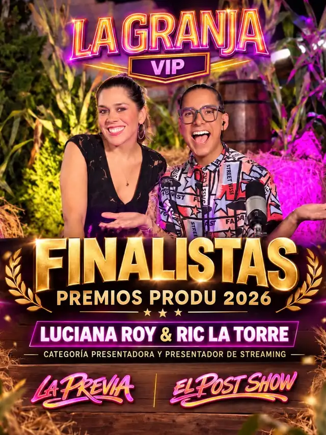 Luciana Roy competirá en la categoría 'Presentadora de Streaming' contra figuras destacadas como Carolina Ardohain y Zaira Nara, mientras que La Torre lo hará en 'Presentador de Streaming'.
