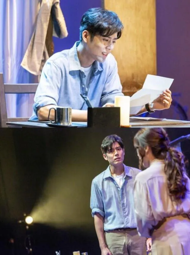 Kim Kyu Jong en la obra de teatro “Round Trip”. Octubre 2019.