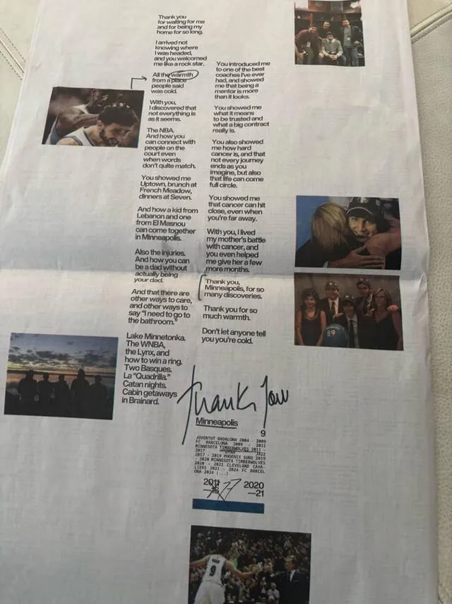 Anuncio de Ricky Rubio en el Minnesota Star Gazette Anuncio de Ricky Rubio en el Minnesota Star Gazette