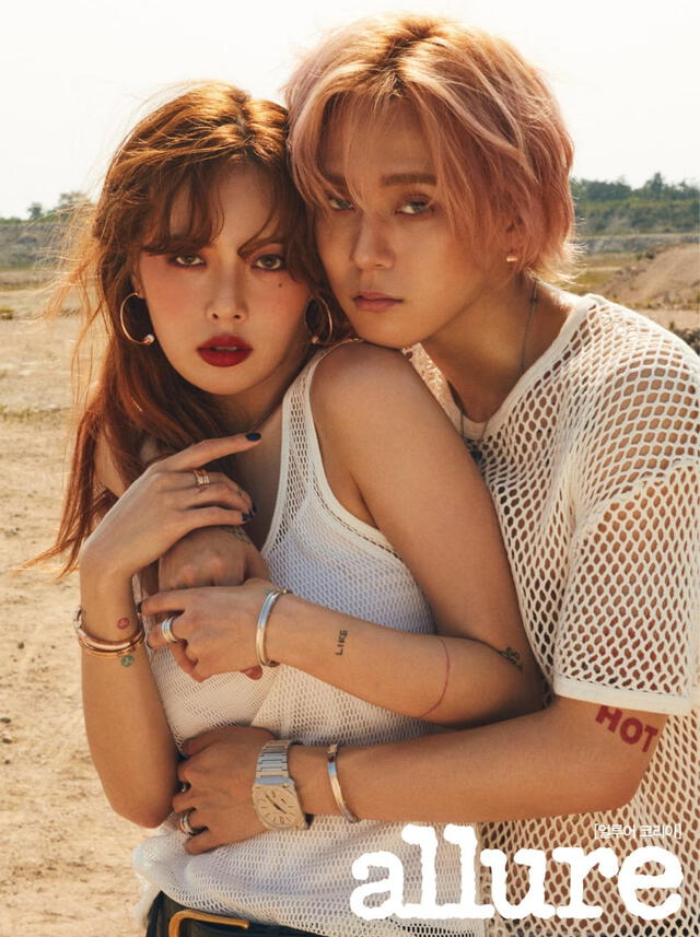 Hyuna y DAWN par Allure. Foto: Allure   