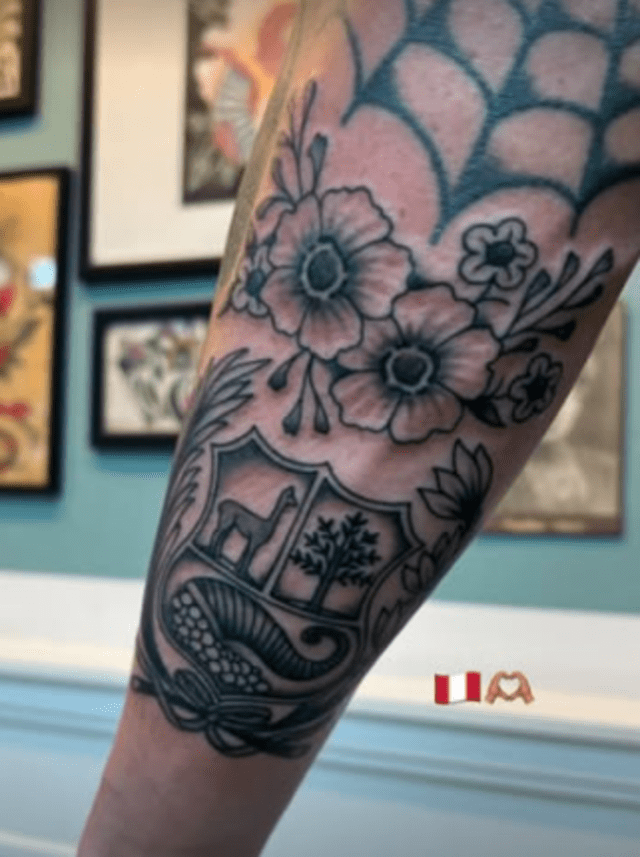 Así luce el nuevo tatuaje de Oliver Sonne. Foto: Instagram Así luce el nuevo tatuaje de Oliver Sonne. Foto: Instagram