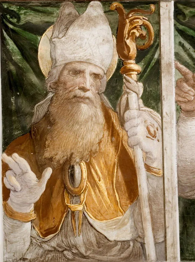 Imagen pictórica de San Fortunato de Nápoles. (Foto: Héroes de ayer y hoy)