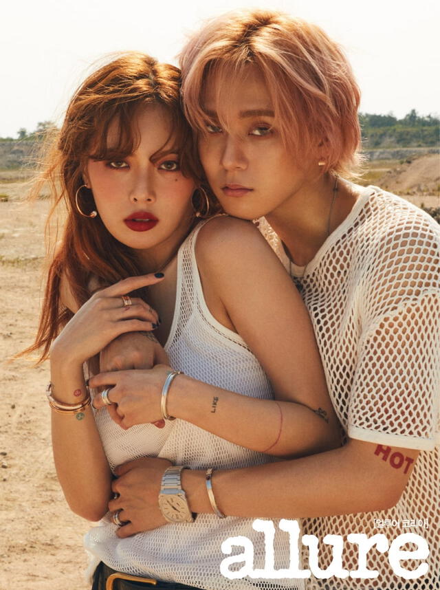 Hyuna y Dawn. Foto: Allure Magazine