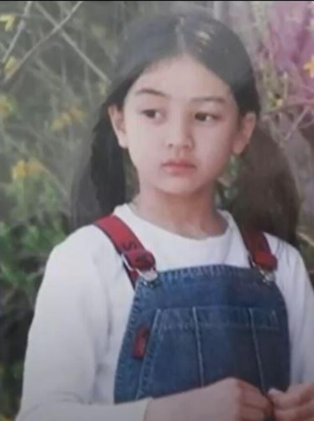 Fotos de Jihyo cuando era niña. Foto: JYP