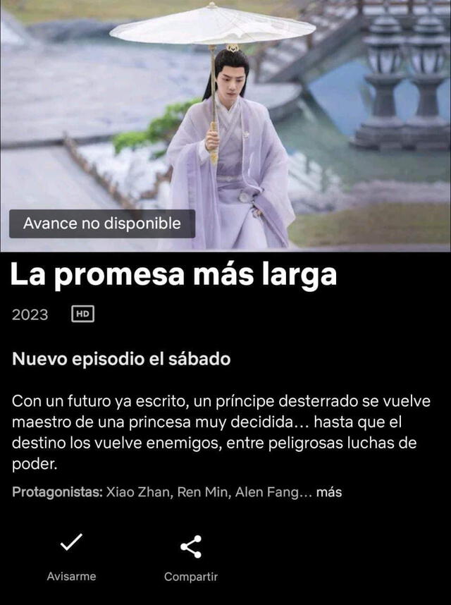 "La promesa más larga" en Netflix. Foto: Netflix   