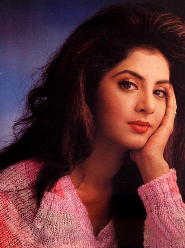 La estrella de los 90, Divya Bharti, tenía 19 años cuando murió el 5 de abril de 1993. Crédito: Twitter