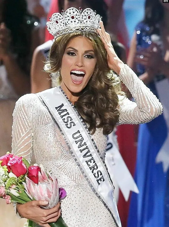  Gabriela Isler, la última venezolana que ha ganado el Miss Universo. Foto: EFE   