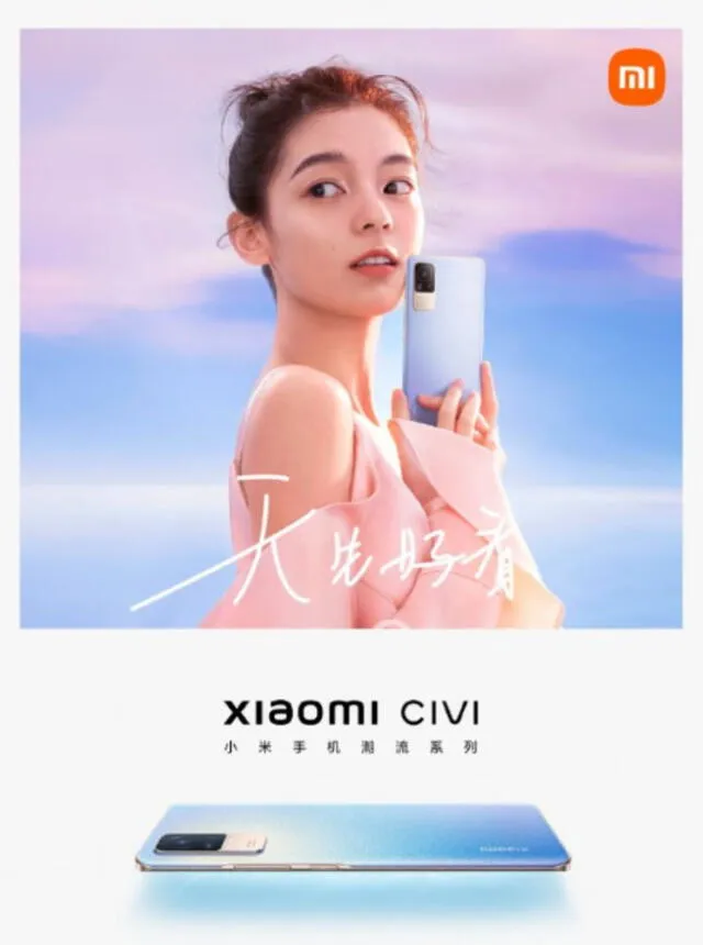 Diseño del Xiaomi Civi