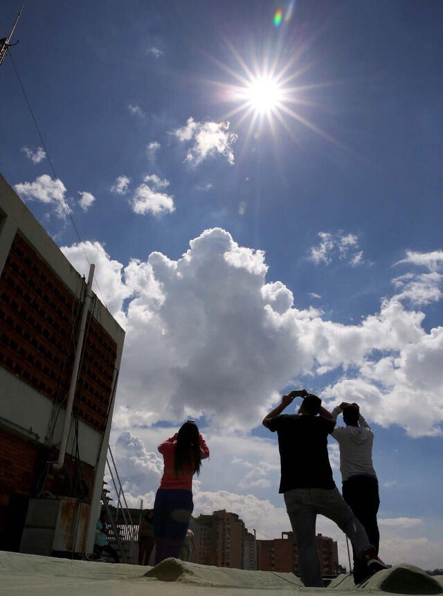 Eclipse solar 2023 en Venezuela