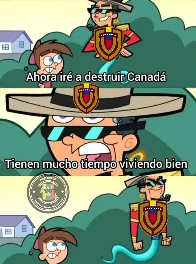  Meme de la Vinotinto. Foto: X    