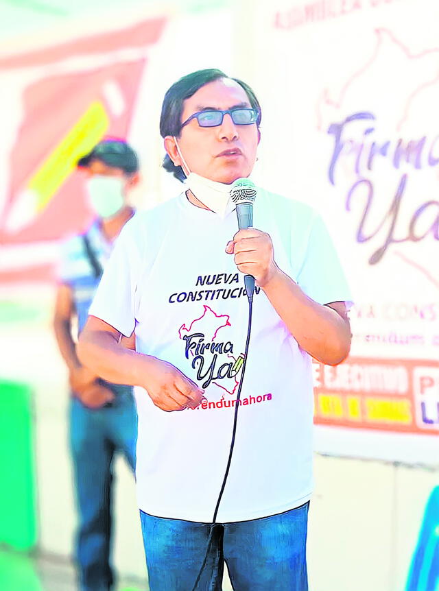 Vladimir Huaranca. Candidato al Gobierno Regional de Arequipa. Fue denunciado por encubrir la violencia sexual que sufrió una miembro del partido. Foto: difusión