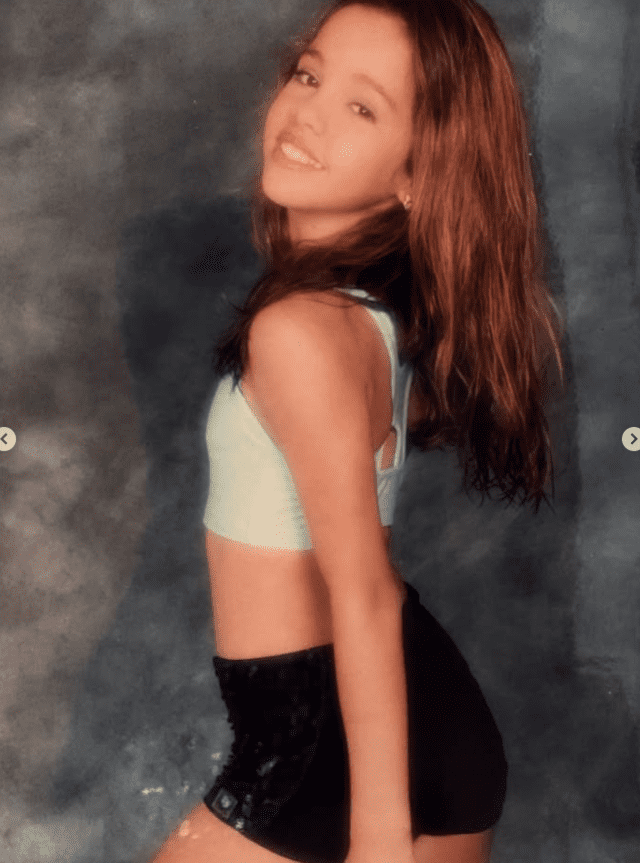 Paloma Fiuza en su infancia. Foto: Instagram. Paloma Fiuza en su infancia. Foto: Instagram.