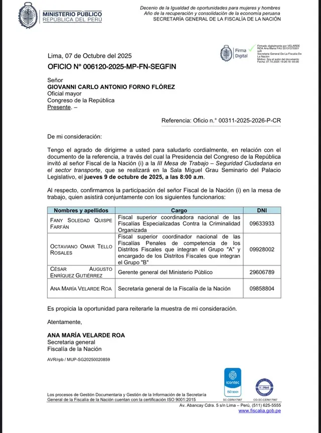 Toms Glvez asistir a la III Mesa de Trabajo convocada por Jos Jer. 
