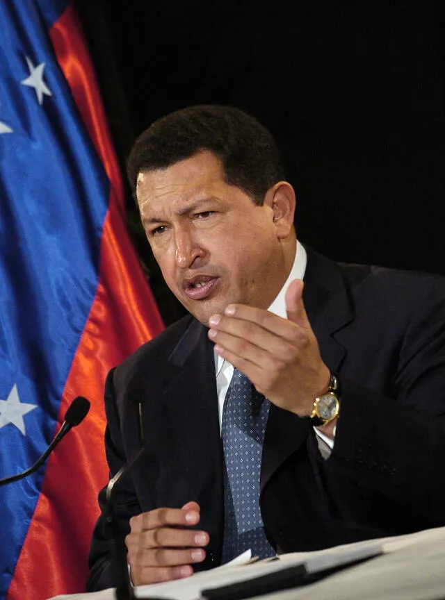  Chávez lideró como comandante militar un intento de golpe de Estado en 1992. Foto: AFP    
