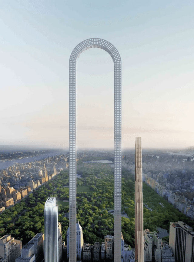 El edificio adoptará una forma de U invertida y contará con un 1,200 metros de longitud. Foto: Metalocus    