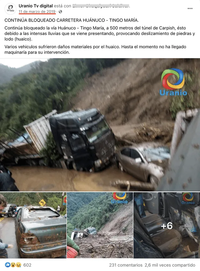 Foto: captura en Facebook / Uranio TV Digital