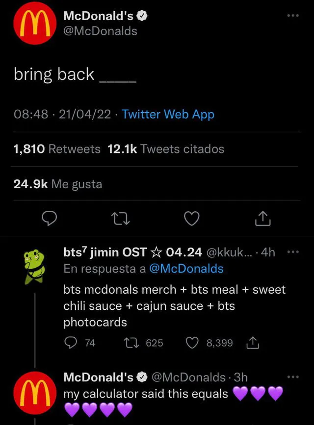 BTS Meal, McDonald's