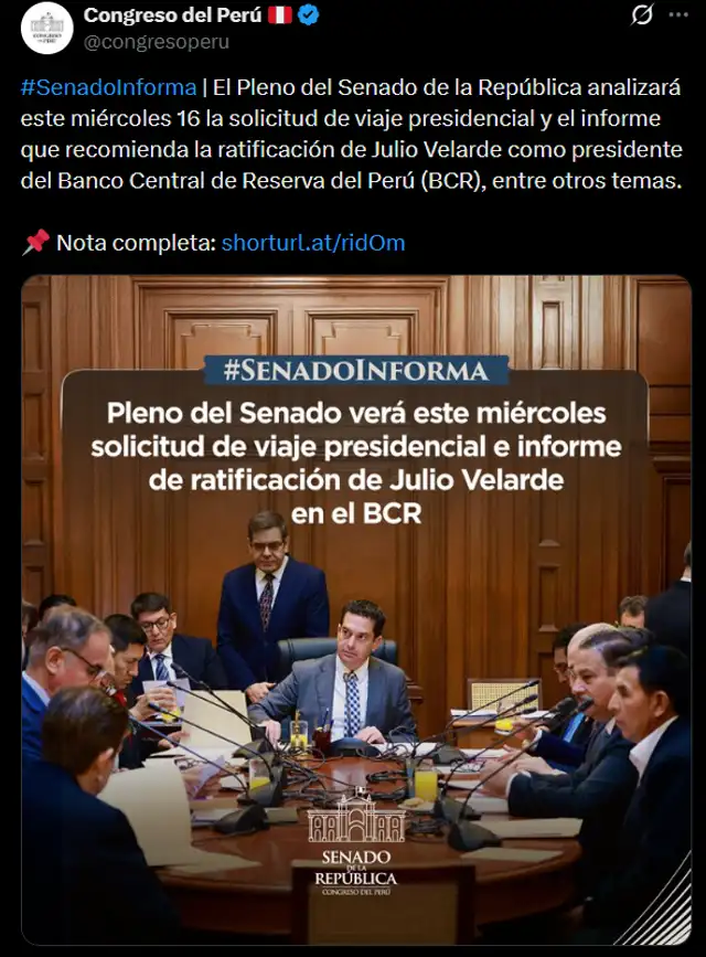 Senado debate mañana si Keiko Fujimori viaja a Estados Unidos.