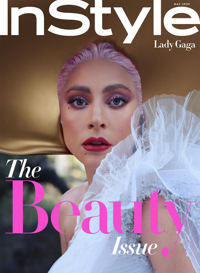 La portada de la revista InStyle que incluye una reveladora entrevista a Lady Gaga. (Foto: Nathaniel Goldberg/The Lindsay Thompson Company)
