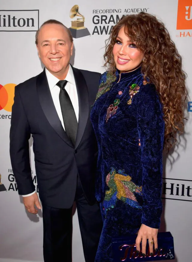 Thalía y el productor musical Tommy Mottola están casados desde el año 2000.