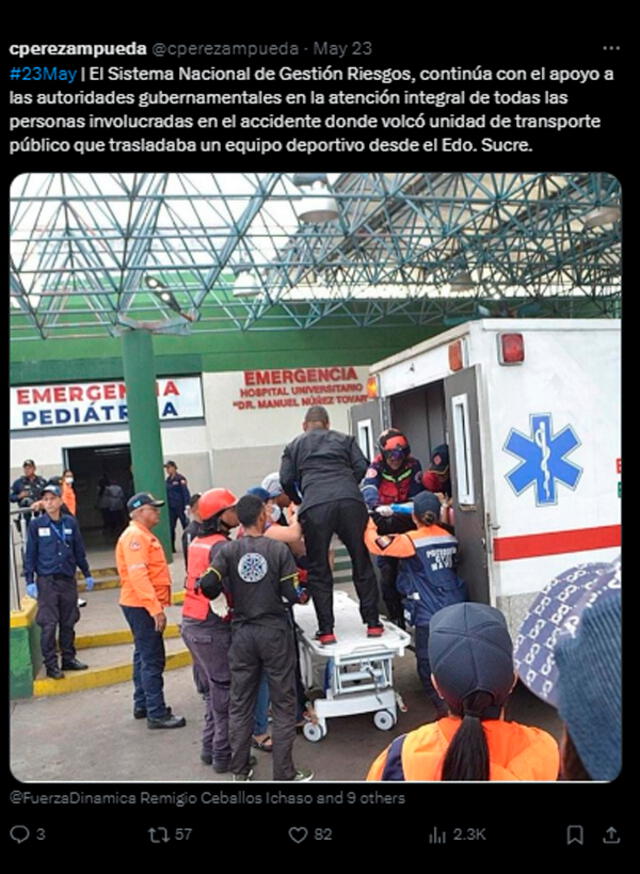 Accidente de tránsito en Caripe, Monagas. Heridos fueron trasladados al hospital general de la región. Foto: composición LR/X.   
