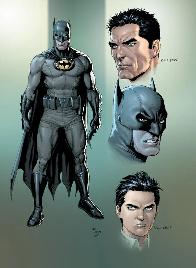 El traje sería similiar al cómic Batman: Earth One.