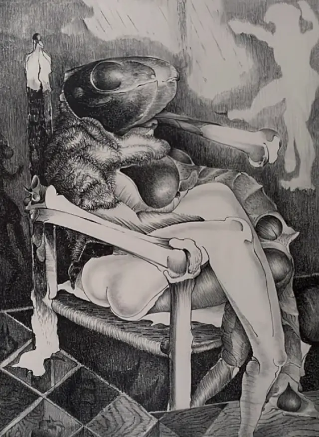  "MA GRANDE MERE" de Gerardo Chávez. Imagen: Difusión.    