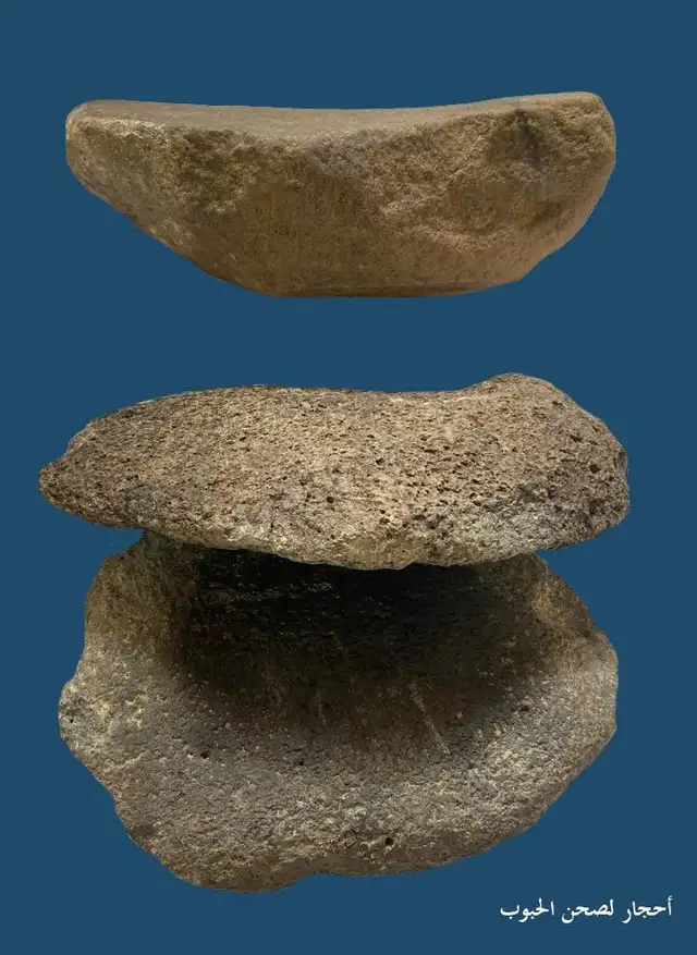 Pieza de masa fosilizada elaborada por los soldados para su propio abastecimiento. Foto: Ministerio de Turismo de Egipto Pieza de masa fosilizada elaborada por los soldados para su propio abastecimiento. Foto: Ministerio de Turismo de Egipto