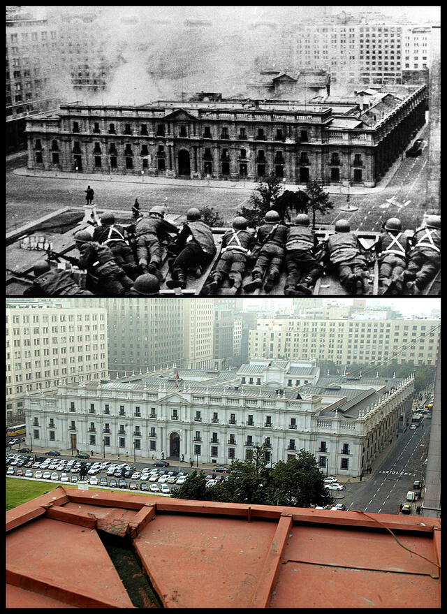 Palacio de La Moneda. Foto: AFP