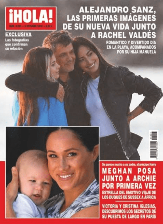 Alejandro Sanz, Rachel Valdés y Manuela