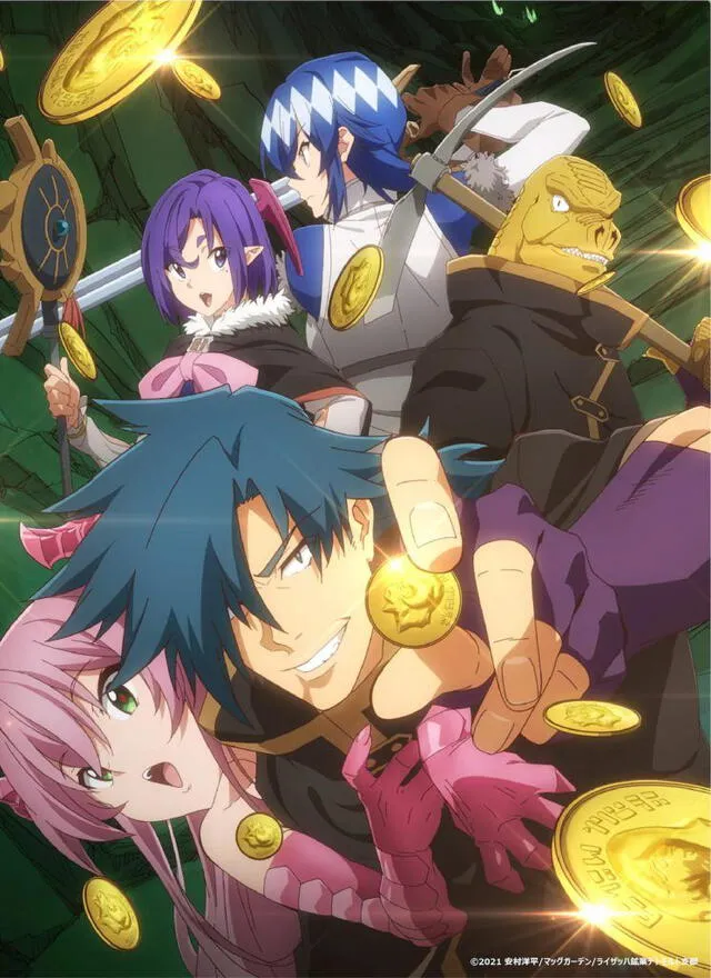 Isekai meikyuu de harem wo tendra adaptacion anime