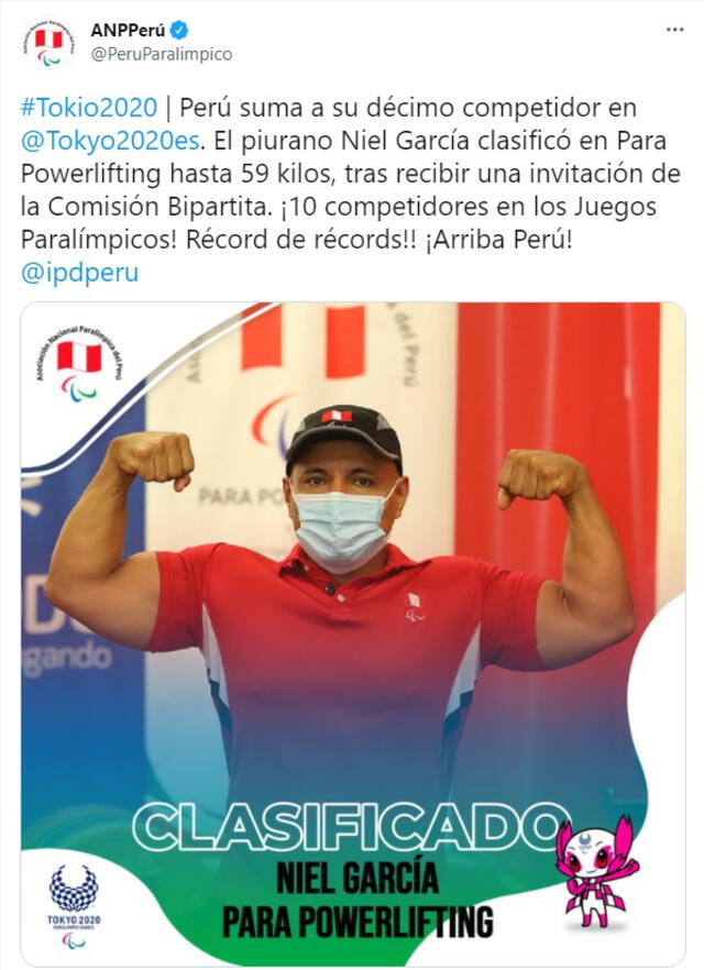 García es el décimo clasificado de Perú para los Juegos. Foto: ANPPerú