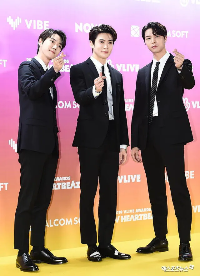 Jaehyun, Doyoung y Johnny representaron a NCT, quien ganó uno de los 'Top 12 Global Artist'.