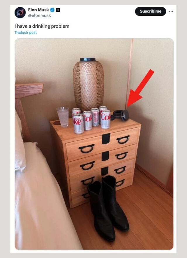  Los audifonos premium de Apple que usa Elon Musk. Foto: X   