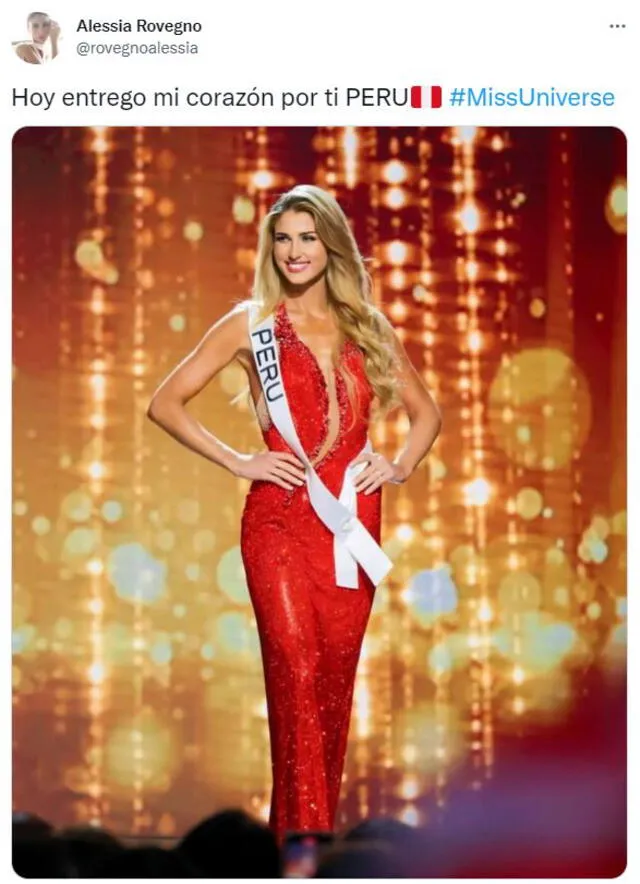 Alessia Rovegno será parte de la gran final del Miss Universo 2022.