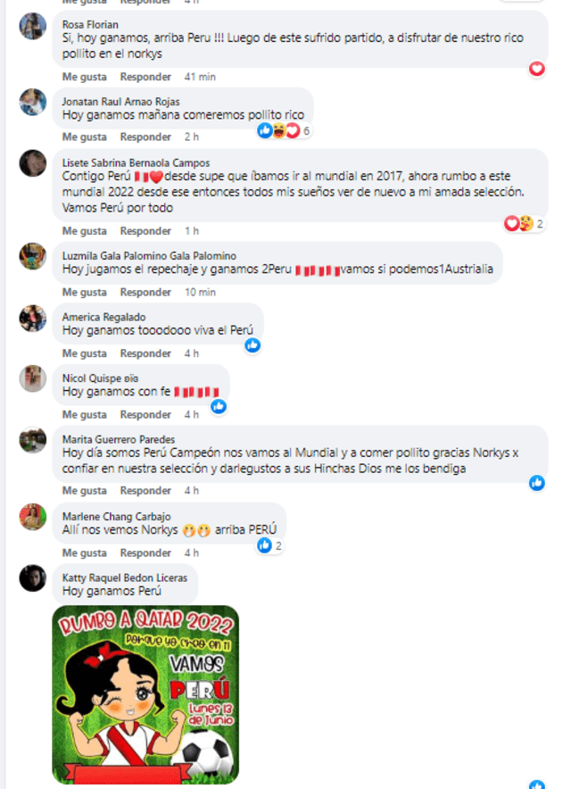 Usuarios se unen a la promesa de Norky's sobre promoción de pollo. Foto: captura FB