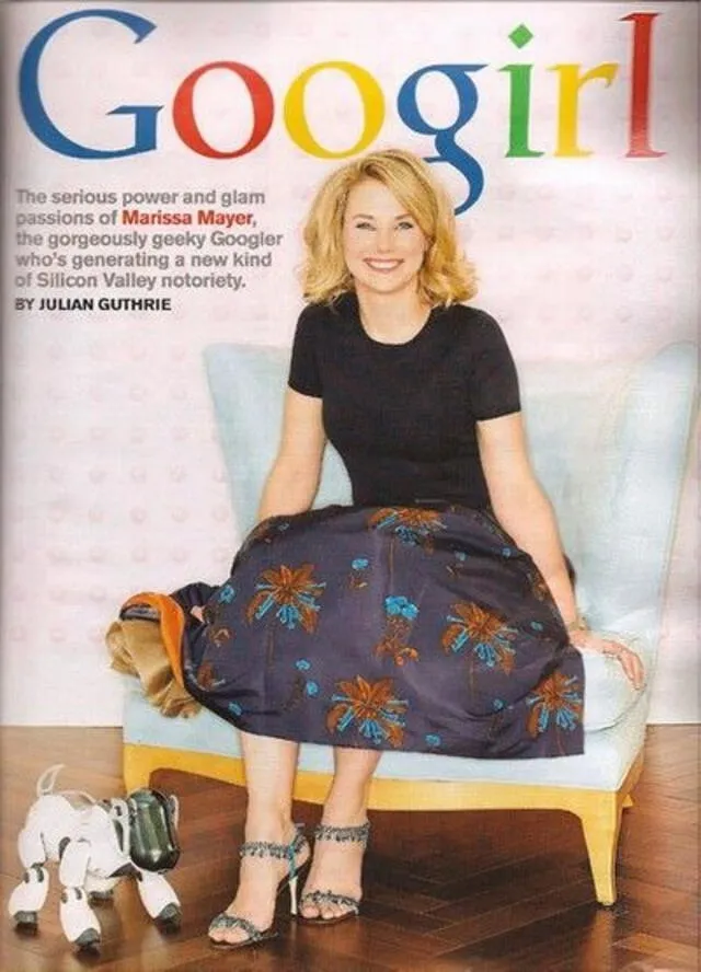 Marissa Mayer fue la imagen de Google por mucho tiempo. Foto: Pinterest Marissa Mayer fue la imagen de Google por mucho tiempo. Foto: Pinterest