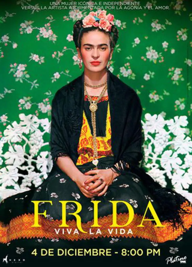 Frida Viva la vida, póster