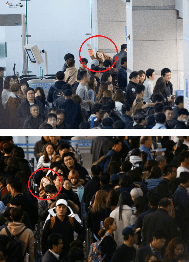 Dahyun Twice en el aeropuerto. Créditos: Dispatch