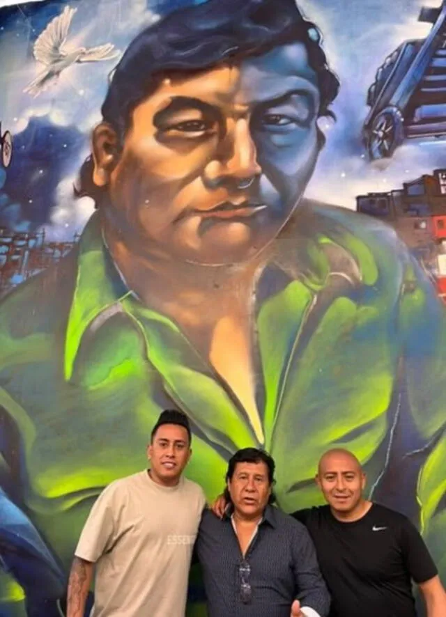  Christian Cueva junto a Jose María Yzazaga. Foto: Captura Instagram    