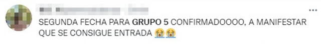 Fans emocionados por segunda fecha del Grupo 5. Foto: Twitter