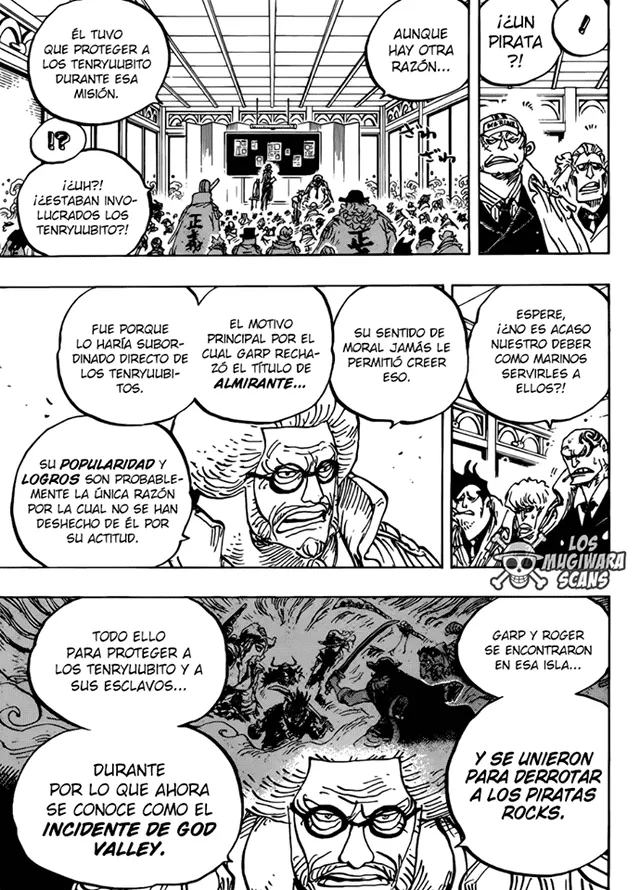 One Piece manga 957. Foto: Los Mugiwara Scans