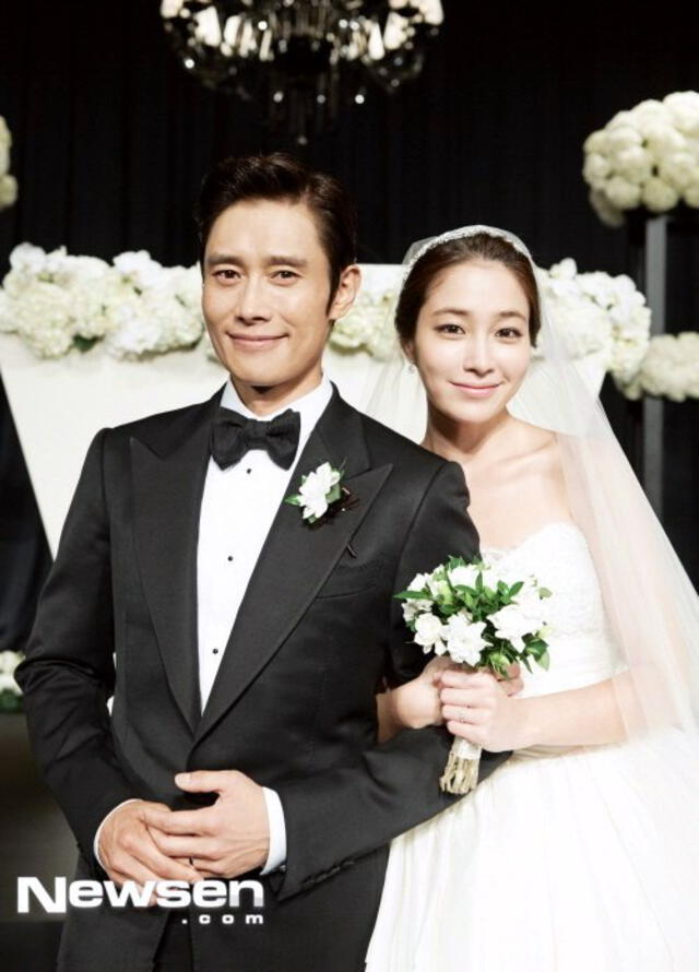 LeeMin Jung y Lee Byung Hun se casaron en 2013 y después de un año de citas.