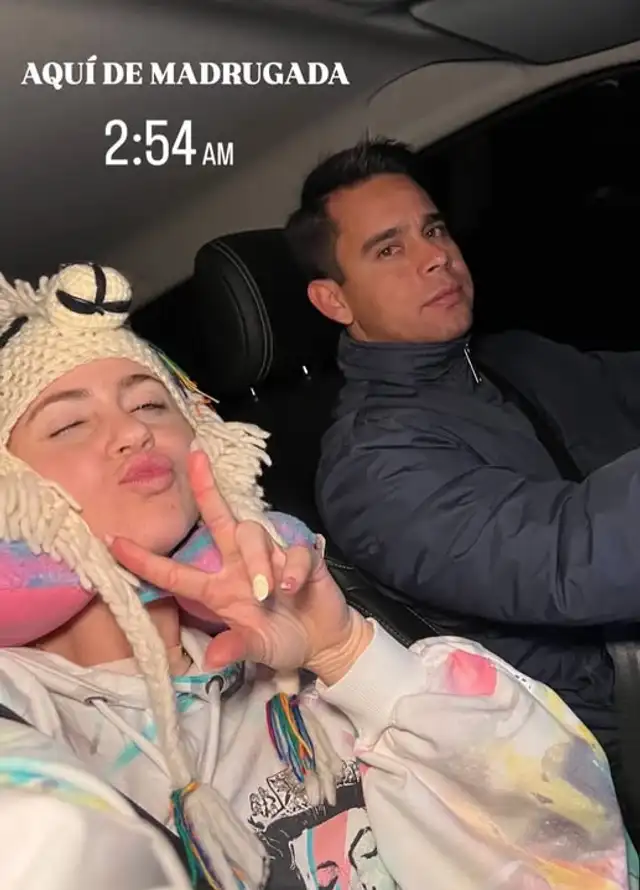 Ducelia Echevarría y su novio Brandon Yavar. Foto: Facebook.  