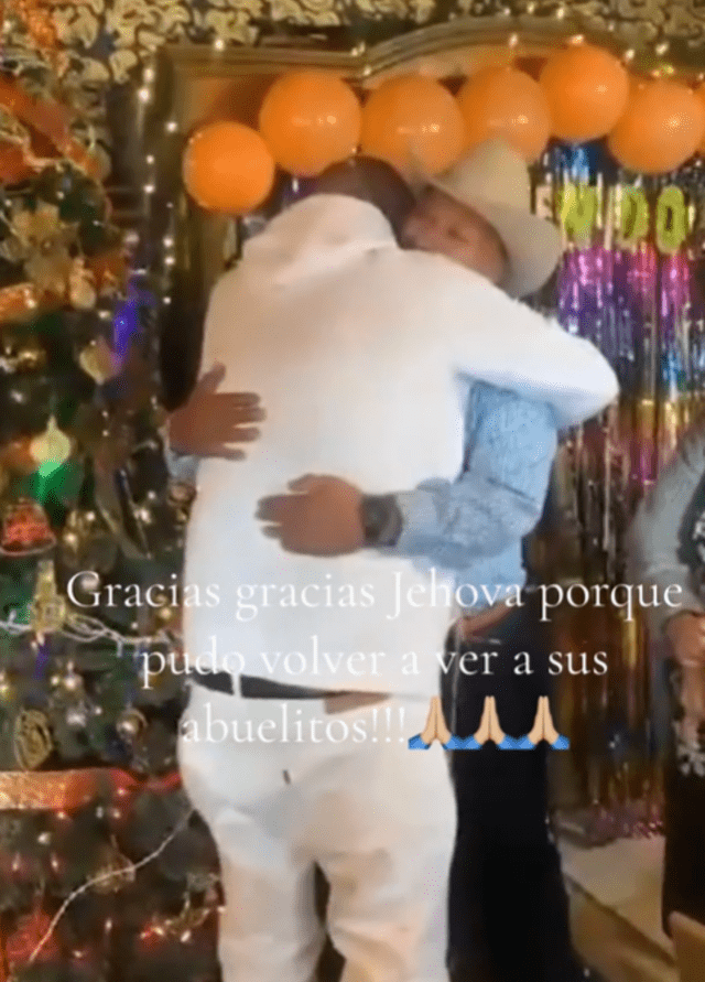 En un segundo video, se puede apreciar al usuario visitando a su familia en México con una emoción en su rostro. Foto: TikTok   