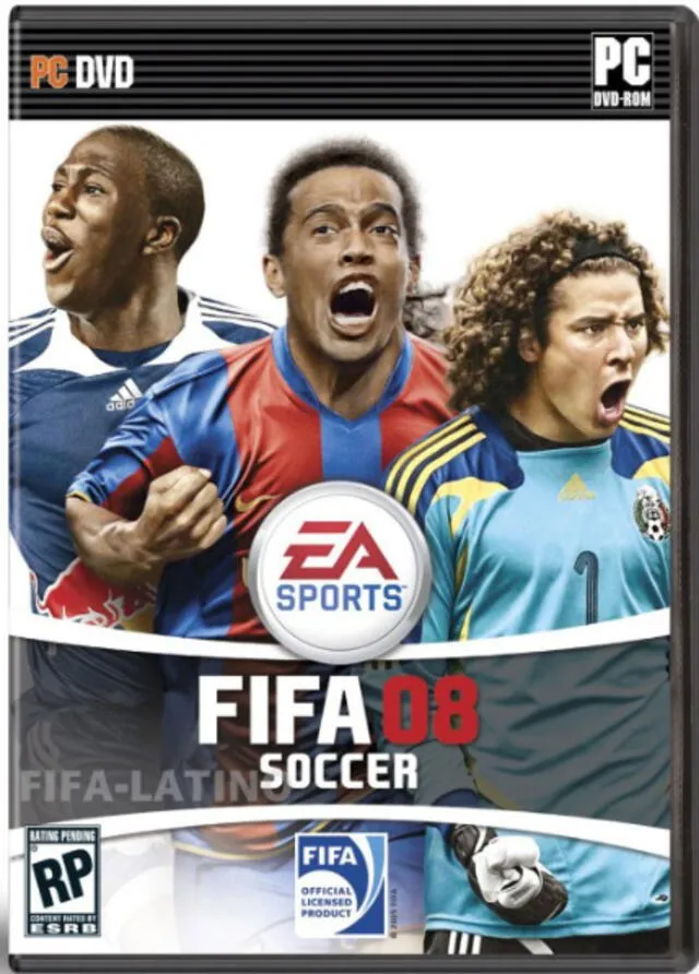 Portada de FIFA 08. (Foto: Internet)