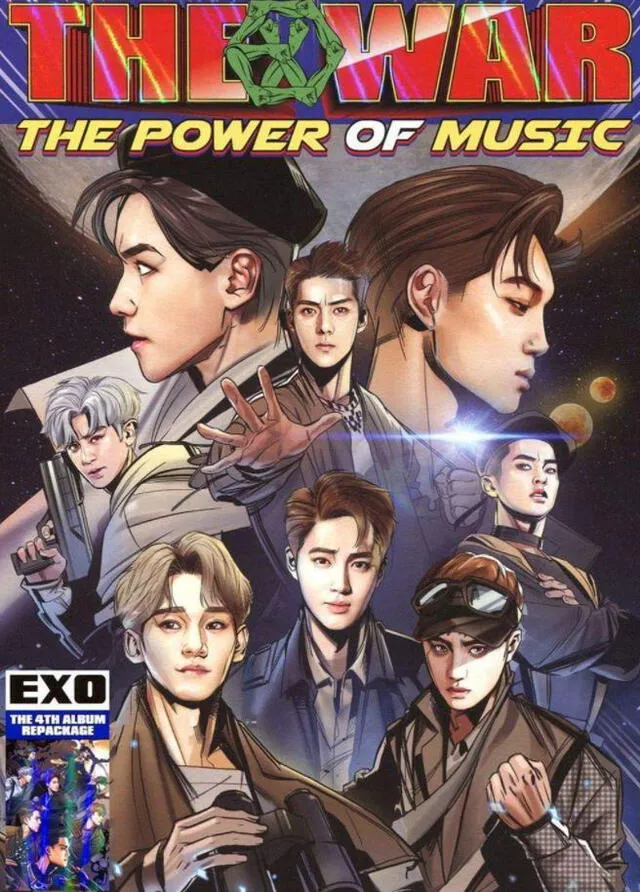 The War: the power of music, disco de EXO en el 2017. Foto: SM