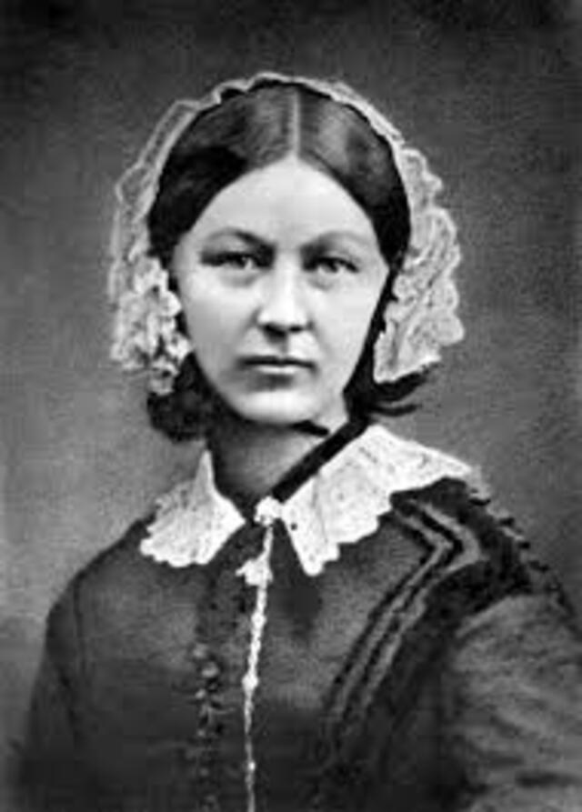 Florence Nightingale se ofreció como voluntaria para atender a los heridos en la guerra de Crimera. (Foto: HENRY HERING/WIKIMEDIA COMMONS)