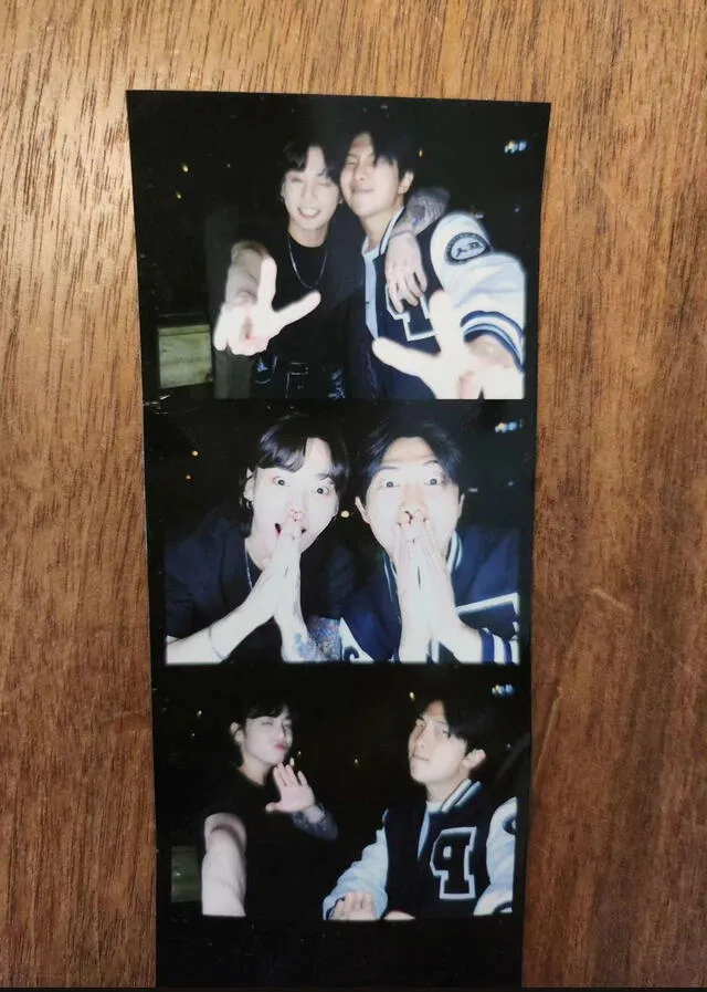 Jungkook y RM. Foto: Instagram   