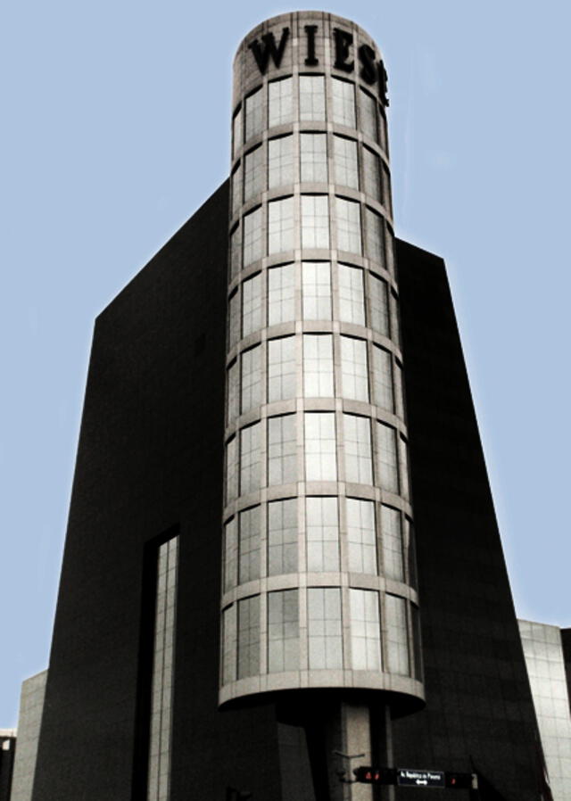 La Torre Wiese está ubicada en la avenida Canaval y Moreyra.